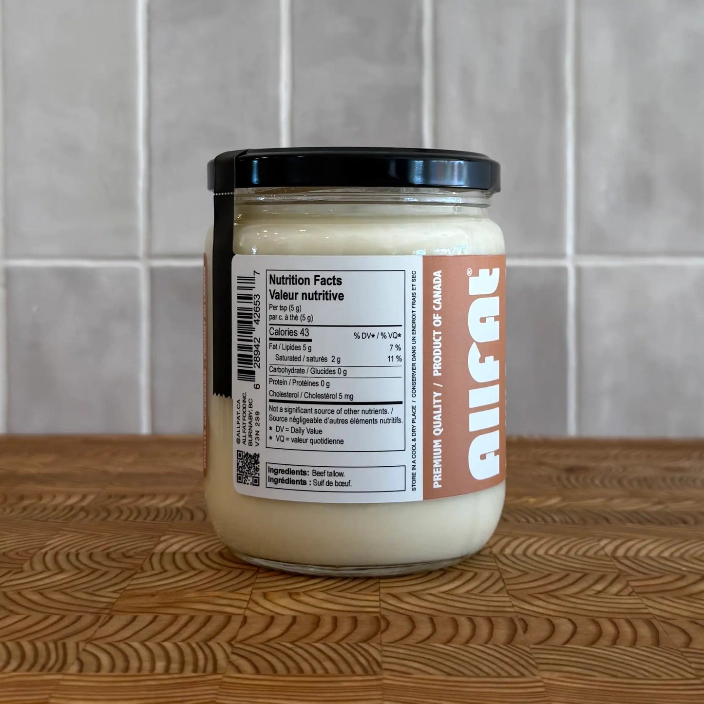 100% Grass Fed & Finished Beef Tallow (Kidney Fat)
