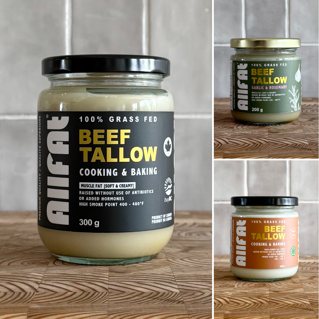 100% Grass Fed & Finished Beef Tallow Variety Pack