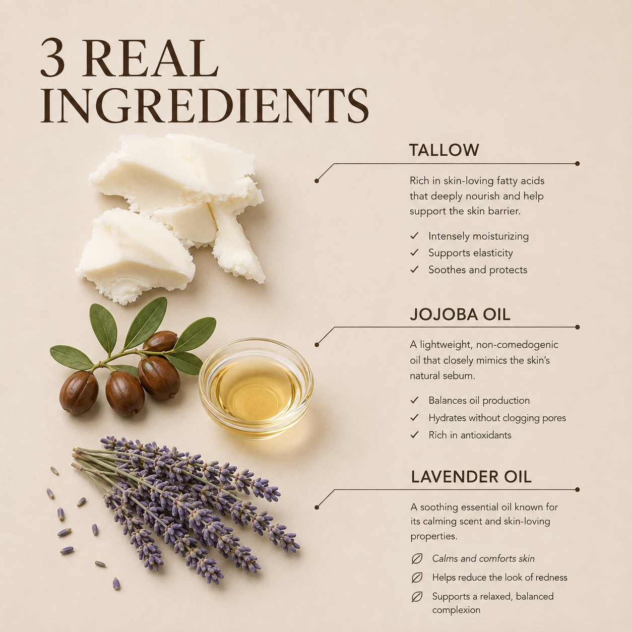 OM - Calming Tallow Cream (All Skin Types)