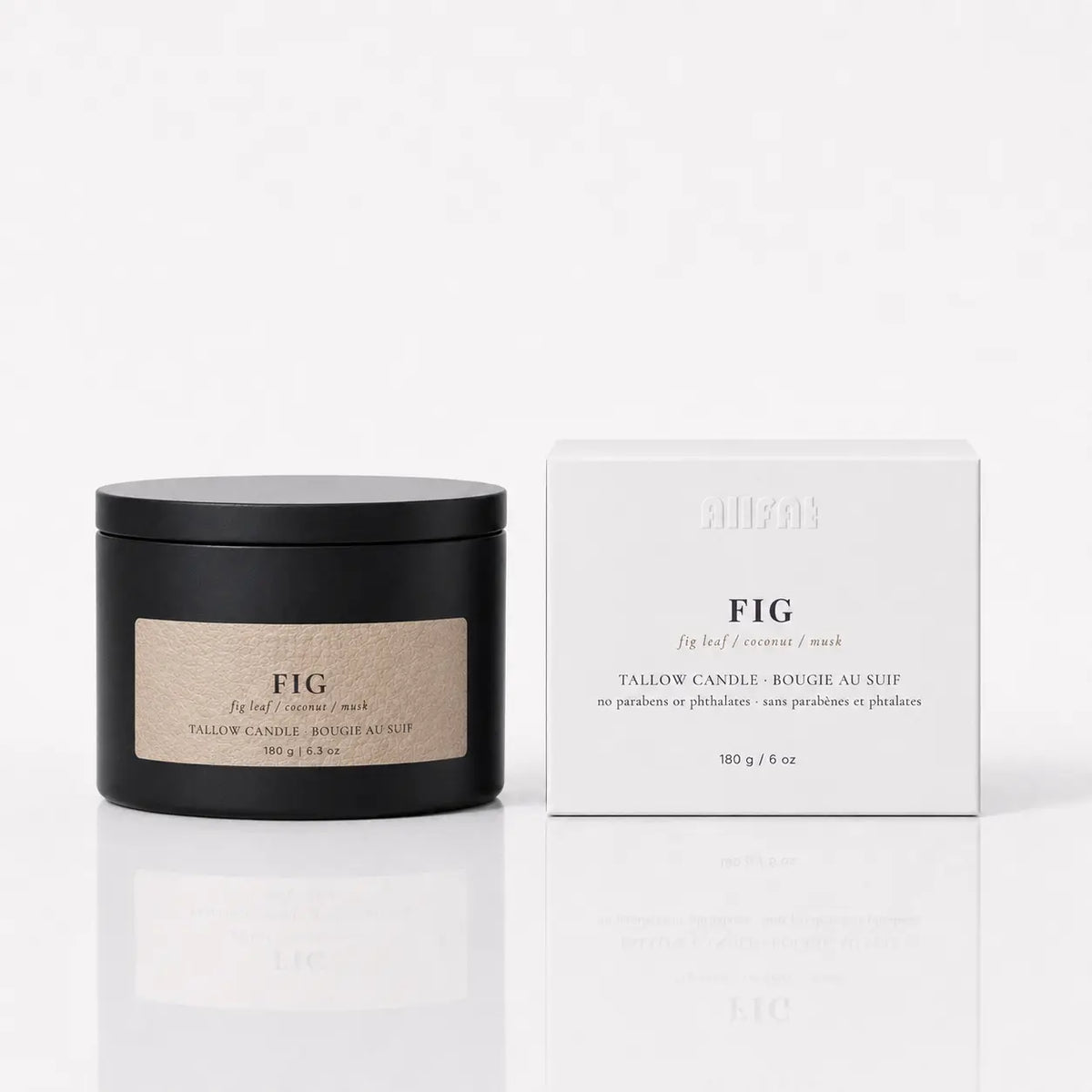 FIG - Tallow Candle (Green & Fresh)