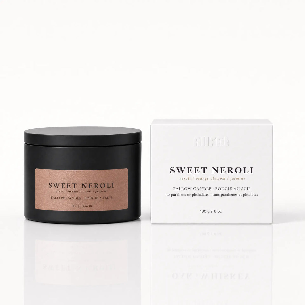 SWEET NEROLI - Tallow Candle (Sweet Gourmand)
