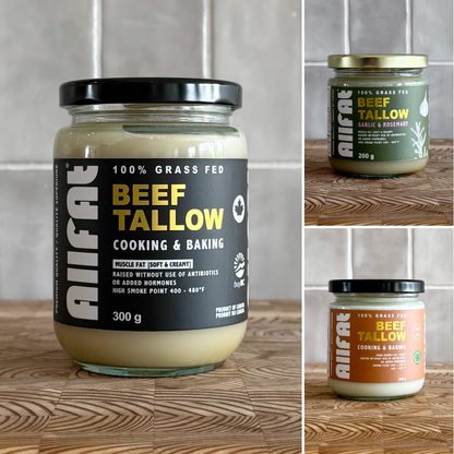100% Grass Fed & Finished Beef Tallow Variety Pack