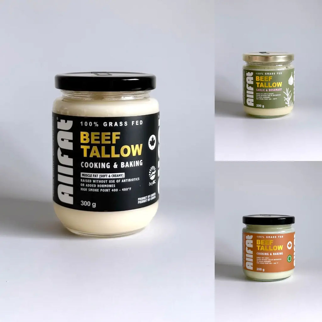 100% Grass-Fed Beef Tallow Variety Pack